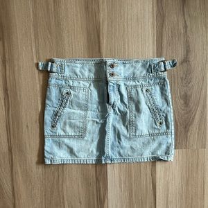 old navy denim skirt